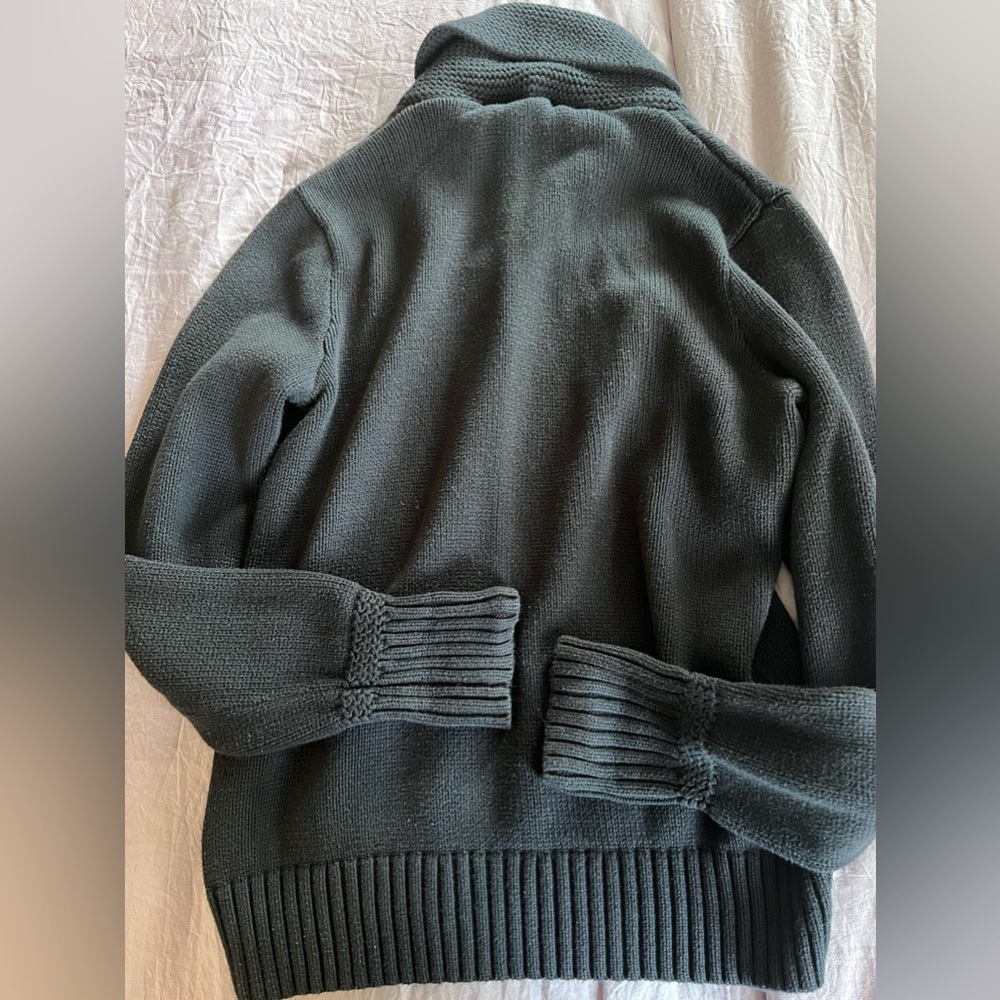 Ralph Lauren sport thick knit cotton sweater top size large - Picture 3 of 4